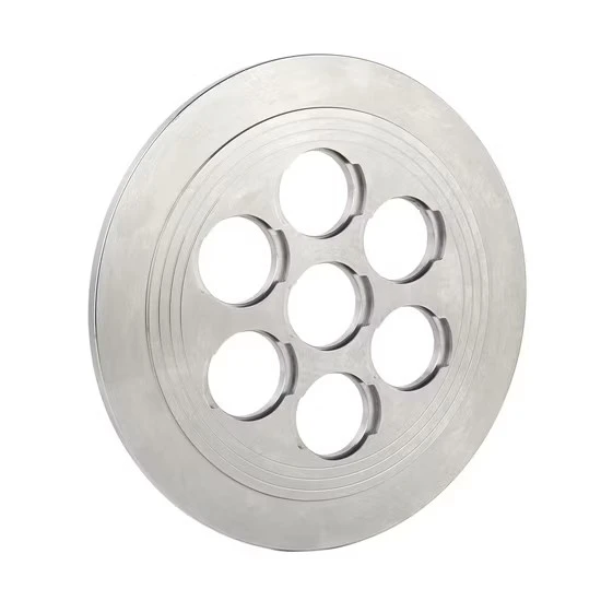 Flensa piring berpori
